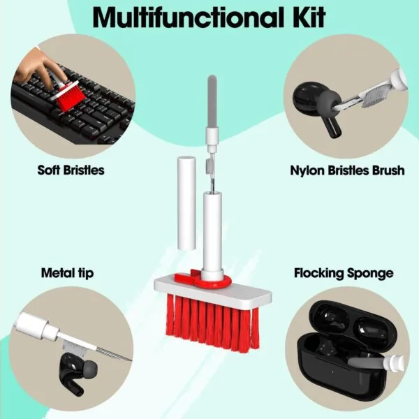 5-in-1 Multi-Function Laptop Cleaning Kit