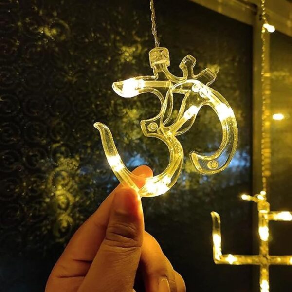 Om Swastik String Lights