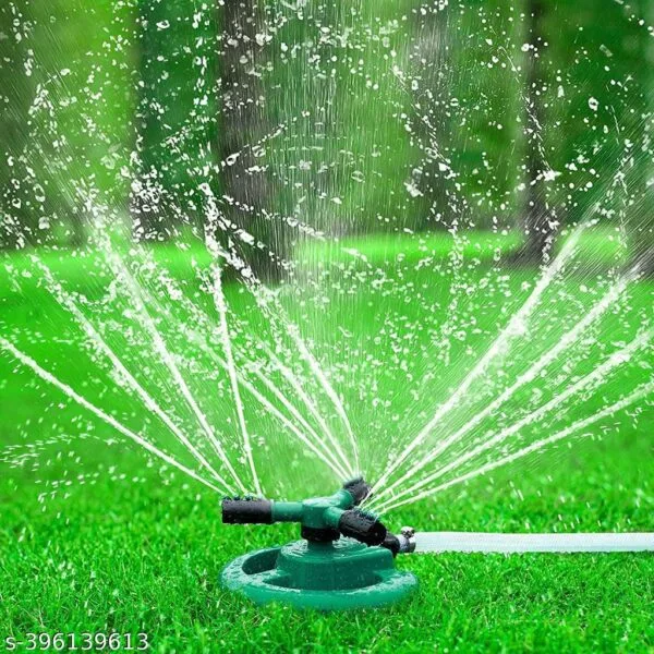 360° Adjustable Garden Sprinkler – Large Area Coverage