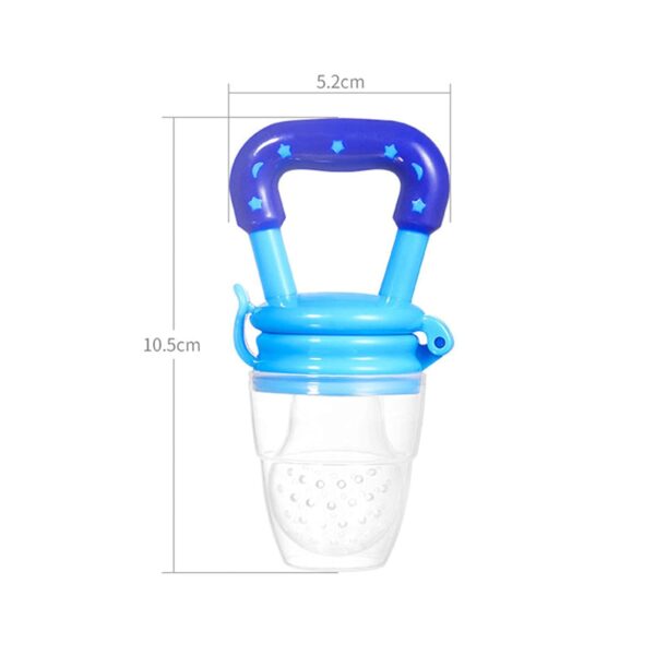 Safe-O-Kid BPA-Free Baby Fruit & Food Feeder – Safe & Non-Toxic Silicone Feeder