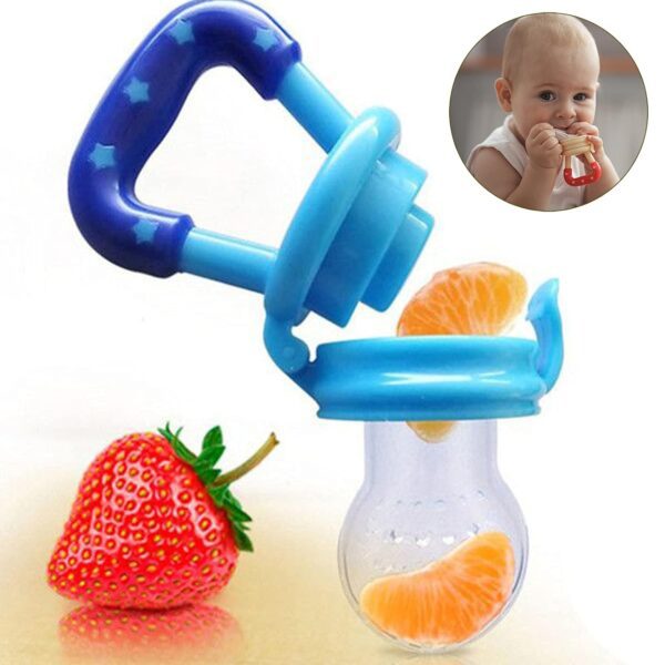 Safe-O-Kid BPA-Free Baby Fruit & Food Feeder – Safe & Non-Toxic Silicone Feeder