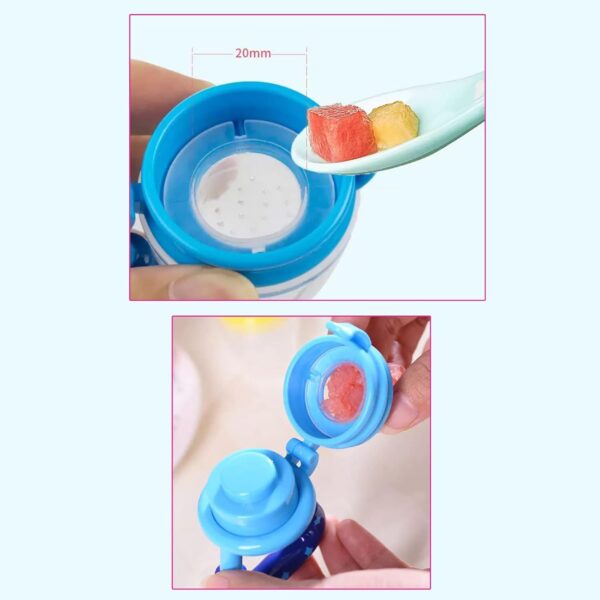 Safe-O-Kid BPA-Free Baby Fruit & Food Feeder – Safe & Non-Toxic Silicone Feeder