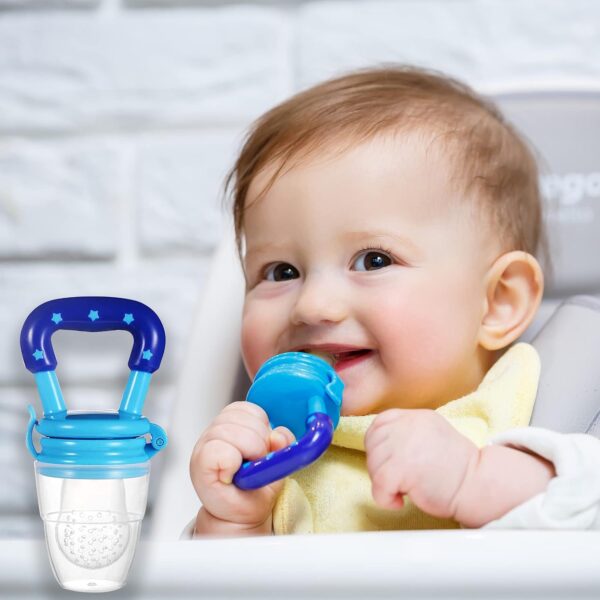 Safe-O-Kid BPA-Free Baby Fruit & Food Feeder – Safe & Non-Toxic Silicone Feeder